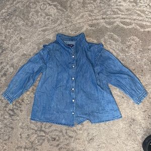 Kiabi denim toddler blouse